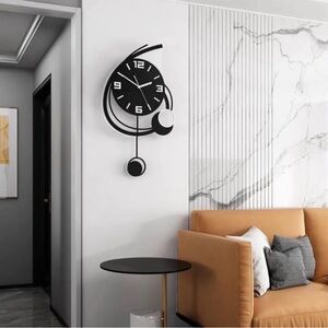 Decorative Wall Clock for Living Room Decor, Modern Big Wall Clocks